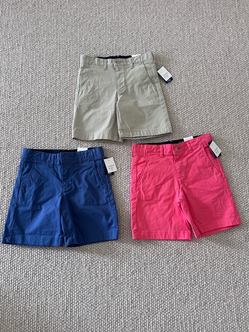 crown & ivy Adjustable Waist Shorts